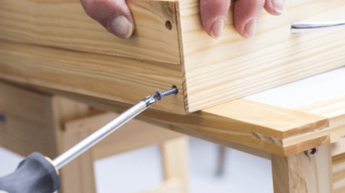 dismantle and assemble furniture