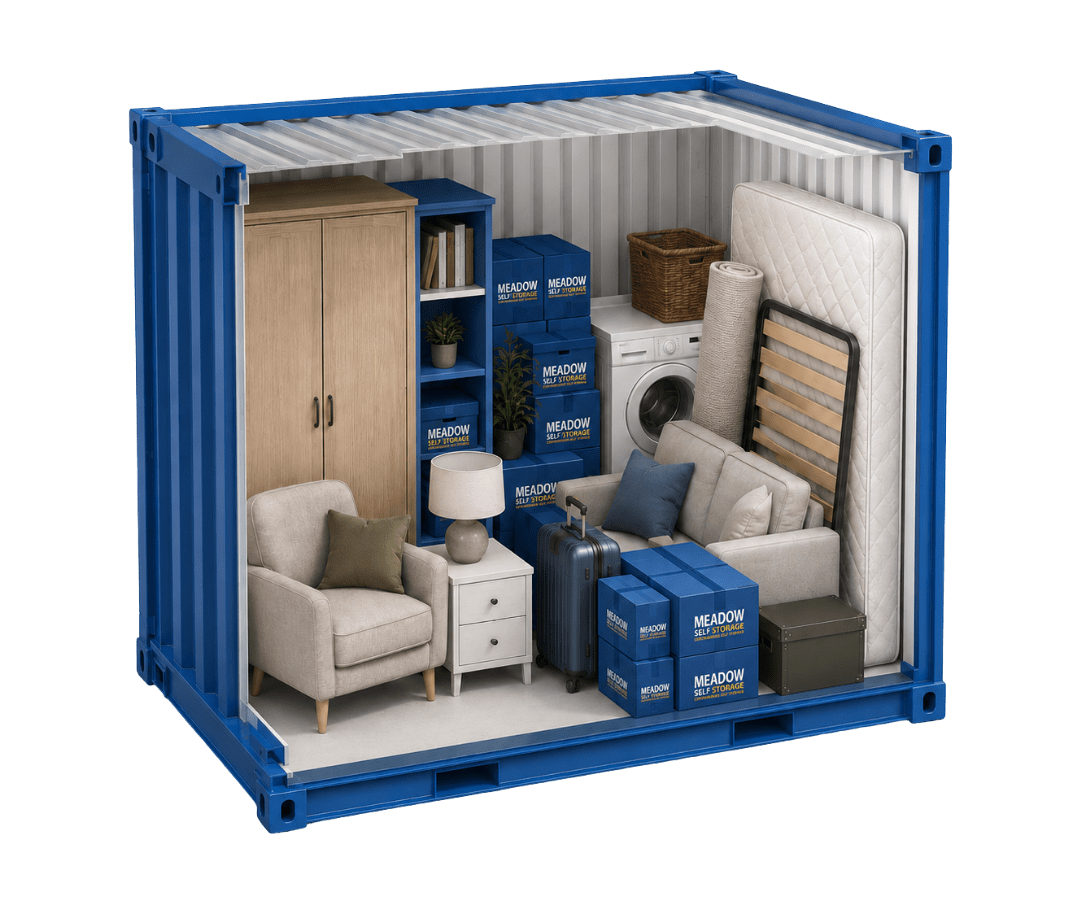 10FT STORAGE UNIT _ Meadow Self Storage