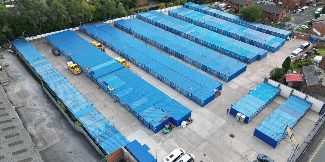 Self storage unit sizes explained (5ft, 10ft, 20ft, 40ft)